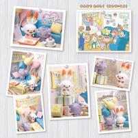 Takara Tomy Pokemon Pokepeace House Lounge Scorbunny & Espurr Set