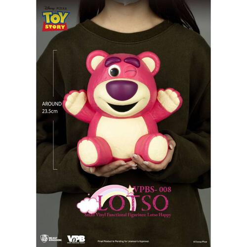Beast Kingdom Toy Story Small Piggy Bank - Lotso Happy Version
