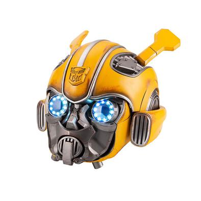 Transformers Bumblebee หมวกกันน็อคแบบสวมใส่ได้ ขนาด 1:1 (เวอร์ชันภาษาอังกฤษ)