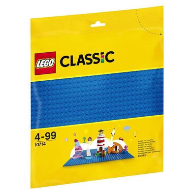 LEGO เลโก้แผ่นเพลทรองต่อ สีฟ้า 10714