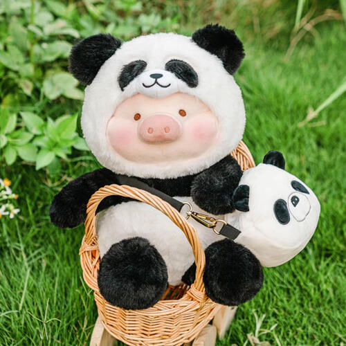 LuLu the Piggy Animal Party - Well-behaved Panda Lu Plush