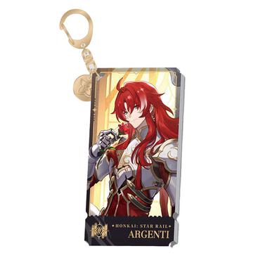 Honkai: Star Rail Splash Art Acrylic Key Ring The Erudition Argenti