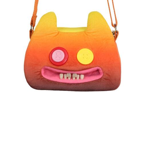 Fuggler Crossbody Bag Big Head Series - Stinkface (Orange)