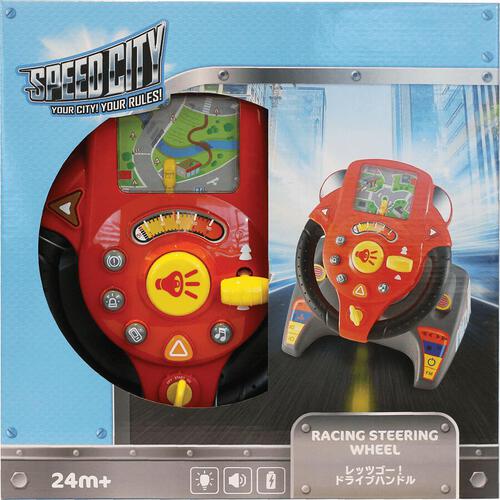 Speed City Junior สปีด ซิตี้ จูเนียร์ ของเล่นเสริมพัฒนาการ พวงมาลัยบังคับรถแข่ง 