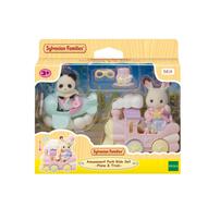 Sylvanian Families Amusement Park Ride Set 5819 - Plane & Train 