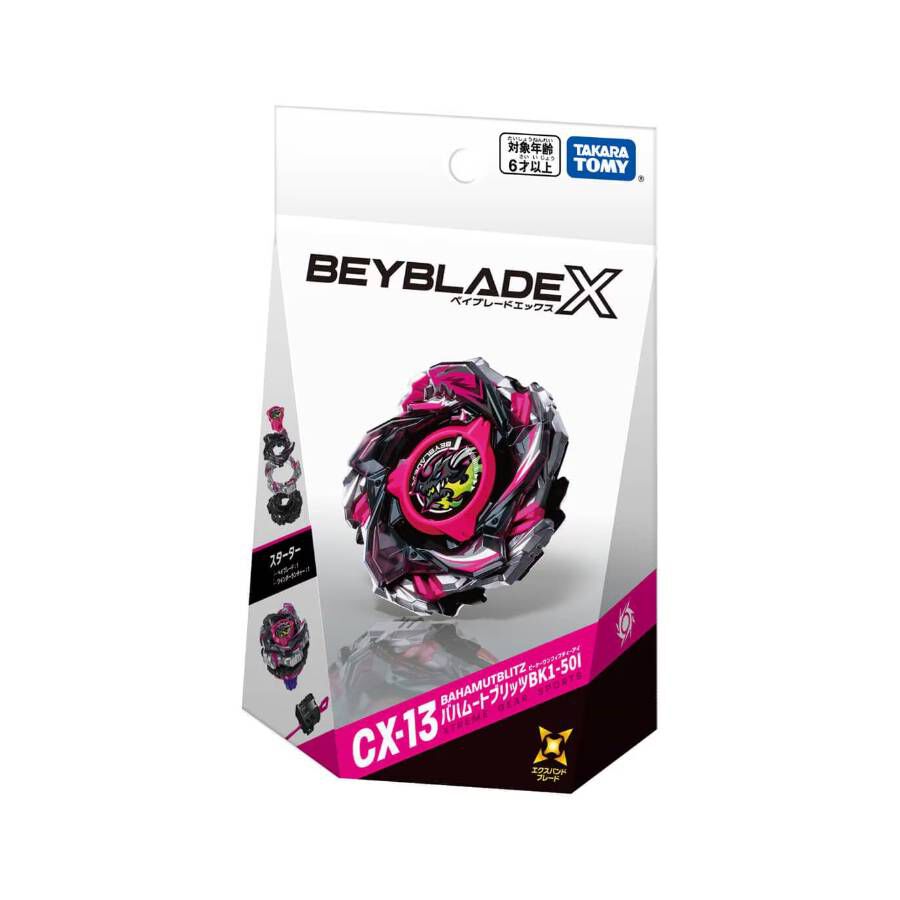 Takara Tomy Beyblade X CX-13 Starter Bahamut Blitz BK1-50I | Toys