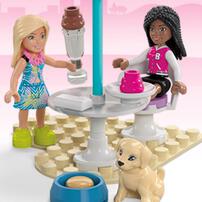 MEGA Barbie เมก้า บาร์บี้ ชุดตัวต่อรถเปิดประทุนและร้านไอศครีม 