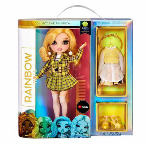 Rainbow High Doll Sheryl Meyer Series 3 Fashion Play Toy Doll