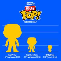 Funko Pokemon Bitty Pop! Vinyl Figure 4-Pack Set (Bulbasaur, Flareon, Charizard & Pichu)