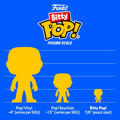 Funko Pokemon Bitty Pop! Vinyl Figure 4-Pack Set (Bulbasaur, Flareon, Charizard & Pichu)
