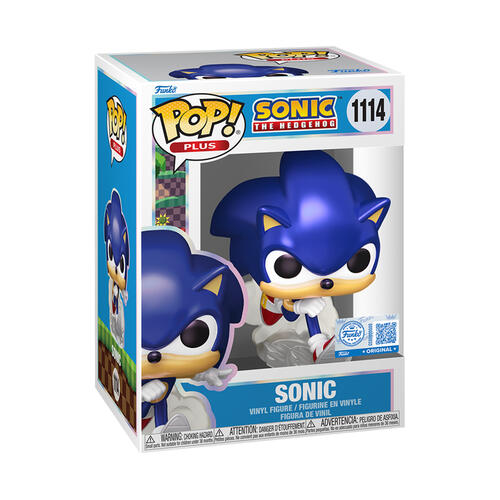 Funko Pop! Plus: Sonic The Hedgehog - Sonic (Pearlescent)