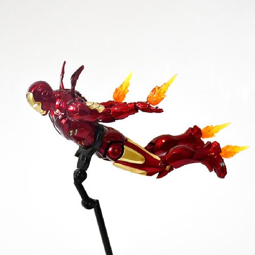 ฟิกเกอร์ ZD TOYS Iron Man MK4 พร้อมฟังก์ชั่นไฟส่องสว่าง สเกล 1/10 (7 นิ้ว)