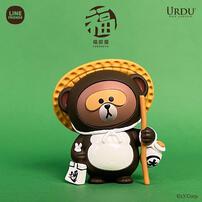 URDU Line Friends Meets Urdu Fukuheya Good Luck Brown Series - Assorted