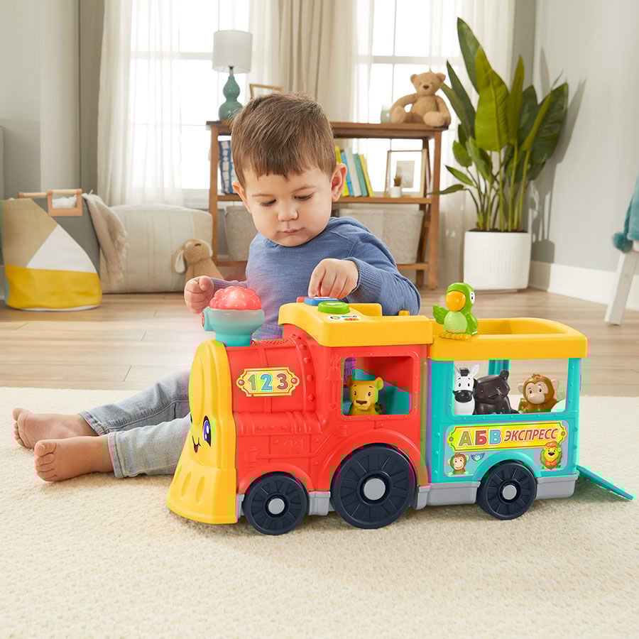 Fisher price train set for toddlers sale