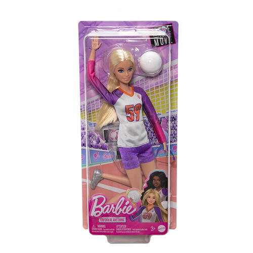 Barbie Made To Move Sports Doll Assorted