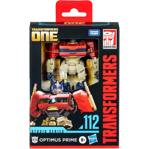 Transformers One Studio Series Deluxe Class Optimus Prime Action Figure
