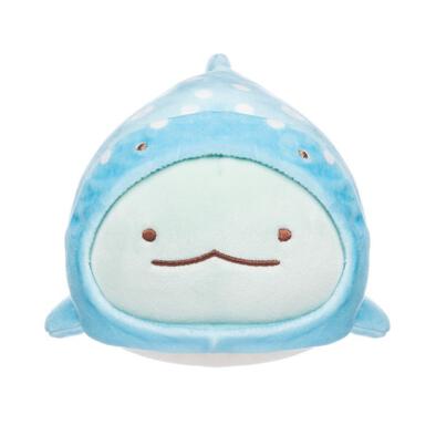 Sumikkogurashi San-X Tokage ดั้งเดิมที่แต่งเป็นโมจิปลาวาฬ - ขนาดกลาง