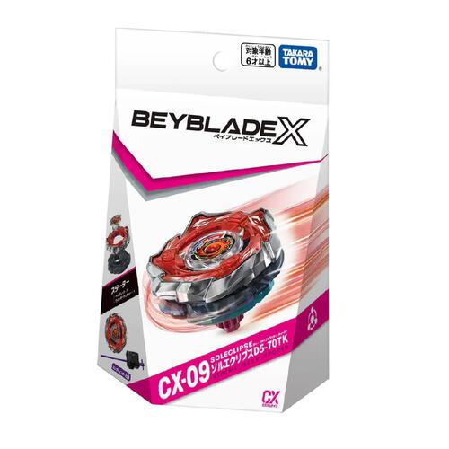Takara Tomy Beyblade X CX-09 Starter Sol Eclipse D5-70TK