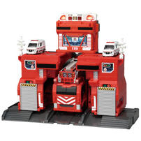 Tomica World Big Fire & Command Station