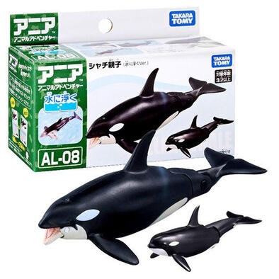 Takara Tomy ANIA Animal AL-08 Killer Whale (Floatable)