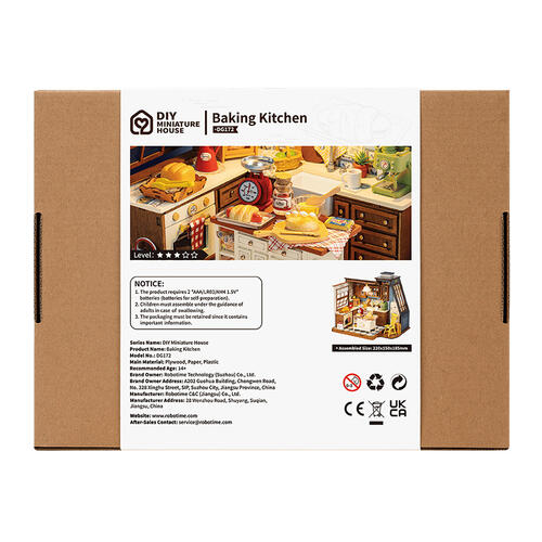 Rolife Baking Kitchen DIY Miniature House