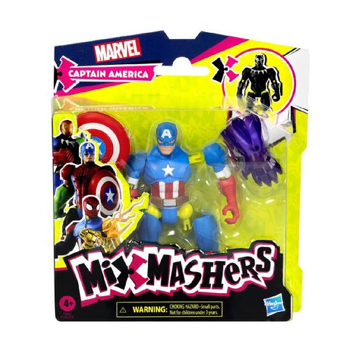 Marvel Avengers MixMashers - Captain America Action Figure
