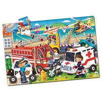 The Learning Journey Jumbo Floor Puzzle Emergency Rescue