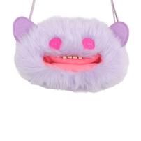 Fuggler Crossbody Bag Big Head Series - Grin Grin (Purple)