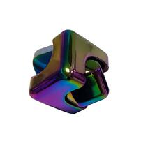 playpop Metal Fidget Spinner Cube - Assorted