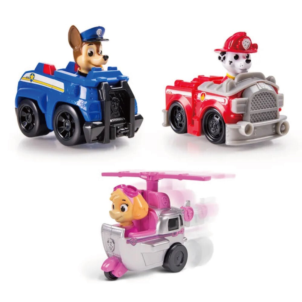 Rescue racers paw patrol new arrivals