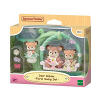 Sylvanian Families Deer Babies - Floral Swing Set