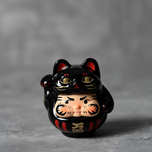TOYZEROPLUS PP Lucky Cat Daruma (Black Cat Edition)