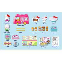 Sanrio เฮลโล คิตตี้ รถแคมป์เปอร์แวน