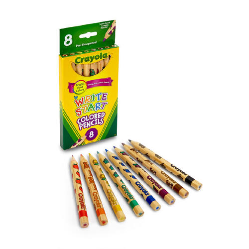 Crayola 8Ct. Colored Pencils Write Start