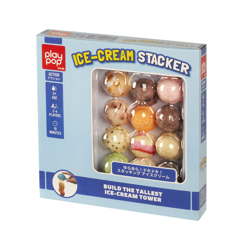 Play Pop เพลย์ป๊อป Ice-Cream Stacker Action Game