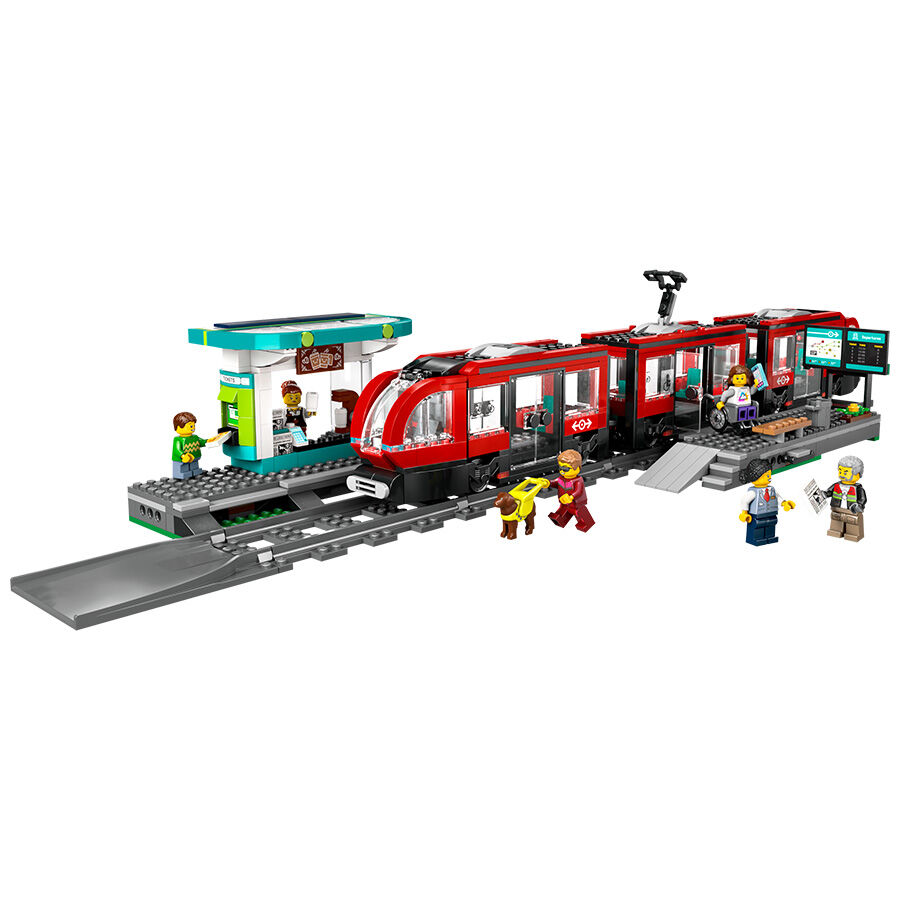 LEGO City Downtown Streetcar and Station 60423 Toys R Us Thailand Official Website
