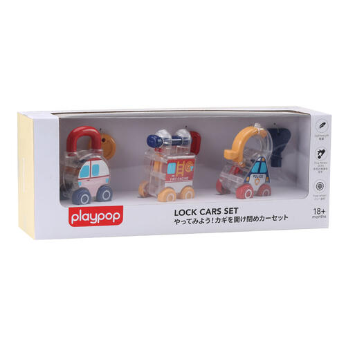 playpop Lock Cars Set