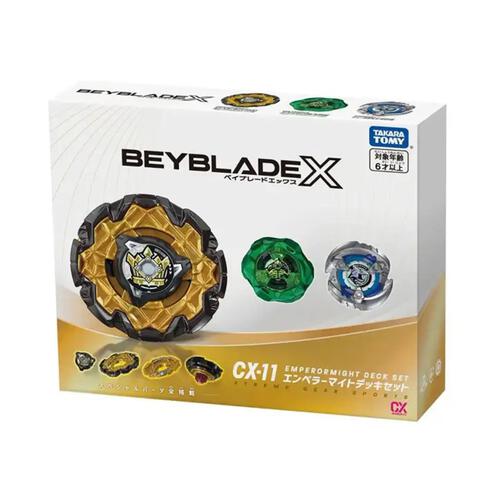 Beyblade X Emperor Might Deck Set CX-11
