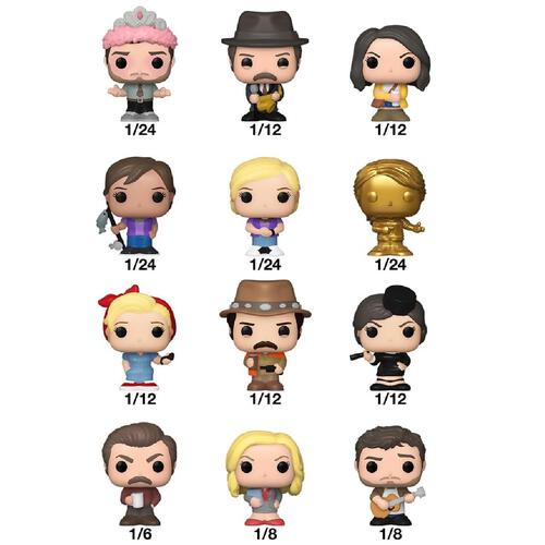 Funko Bitty POP! Parks and Recreation Vinyl Figure Blind Bag (1 PC) - Assorted