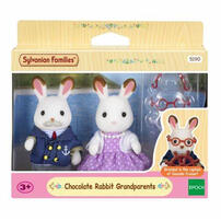 Sylvanian Families Chocolate Rabbit Grandparents Playset