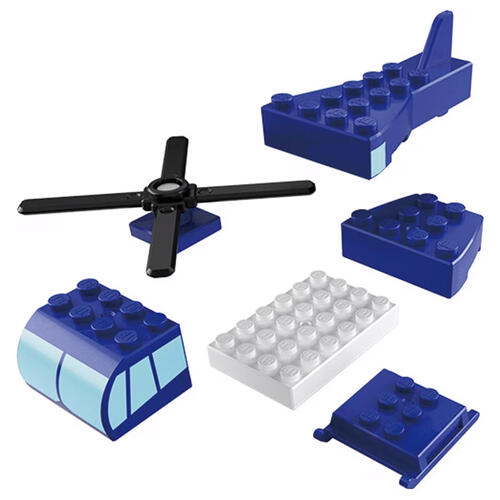 Tomica Plarail Block Helicopter