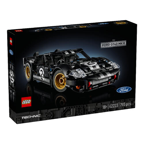 LEGO Technic 1966 Ford GT40 MKII Race Car 42223