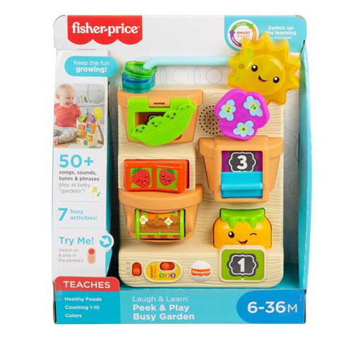 Fisher-Price Laugh & Learn Peek & Play Busy Garden 