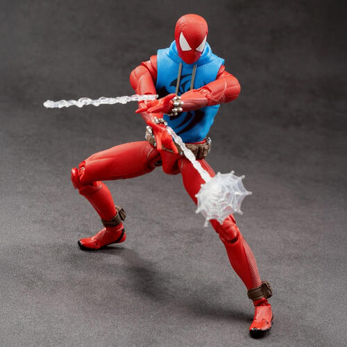 ZD Toys Spider-Man Scarlet Spider ฟิกเกอร์แอคชันสเกล 1/10