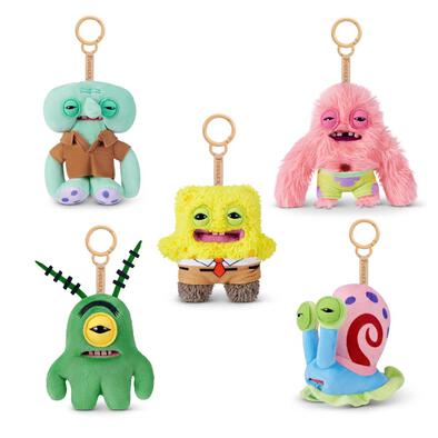 (พรีออเดอร์) Fuggler พวงกุญแจจากเรื่อง SpongeBob ขนาด 5 นิ้ว ซีรีส์ 1 – คละแบบ (1 ชิ้น) (คาดว่าจะมาถึง ธ.ค. 2025)