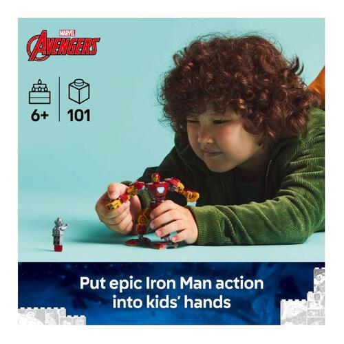 LEGO Marvel Iron Man Mech vs. Ultron 76307