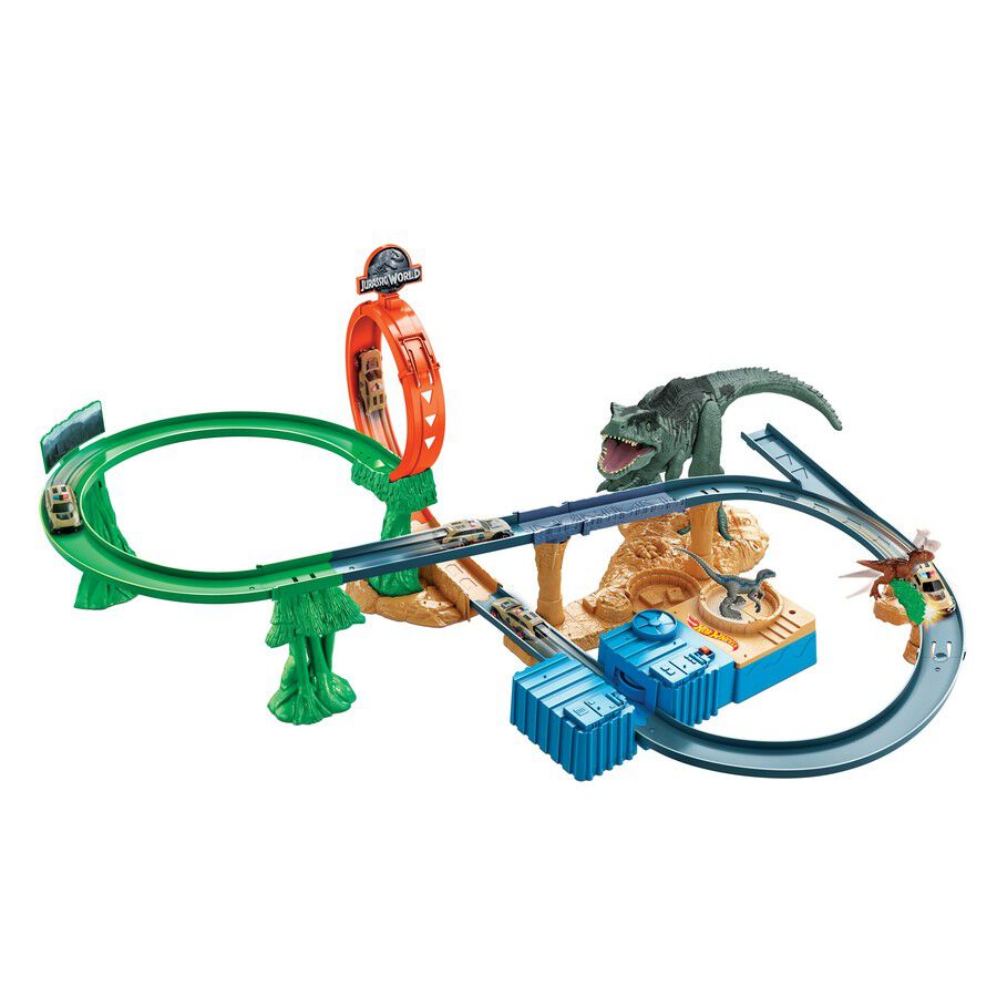 Hot wheels jurassic starter set outlet