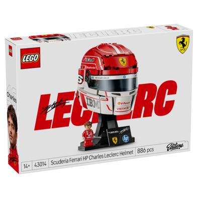 LEGO Editions Scuderia Ferrari HP Charles Leclerc Helm 43014