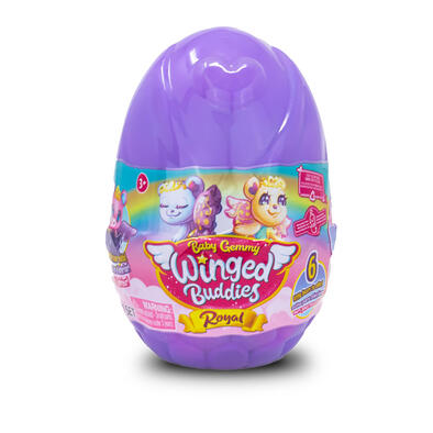 Tiger Head Baby Gemmy Winged Buddies Royal Bears Surprise Egg - Assorted