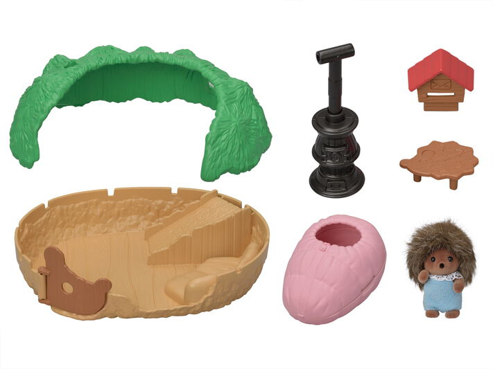 Sylvanian Baby Hedgehog Hideout Toys